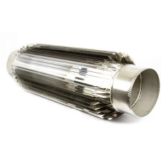 Труба радіатор 1м 0,8мм сталь 201 ф160