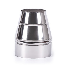 Конус термо н/оц AISI 304 0,8 мм ф200/300