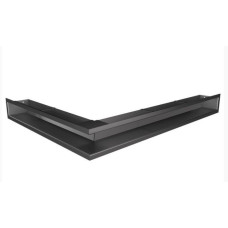 Решітка вентиляційна для каміна LOFT NR 60/600x400 Графіт
