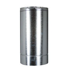 Труба з термоізоляцією нерж/оцинк AISI 304 1 мм 0,5 м ф110/180