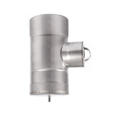 Ревізія з нержавіючої сталі AISI 201 0,6 мм ф160